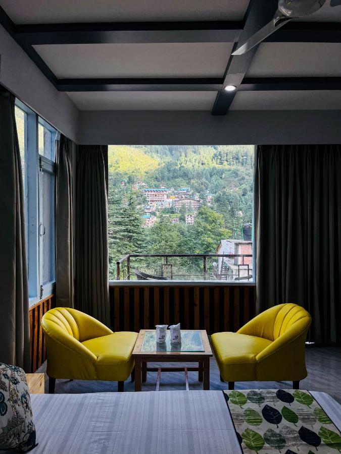 Apple Flower With Balcony And Mountain View 마날리 외부 사진